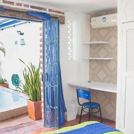 Hpt-sm1 De Doble En Getsemani Con Piscina Aire Acondicionado Y Wifi Apartamento Cartagena
